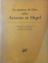 LA QUESTION DE DIEU SELON ARISTOTE ET HEGEL